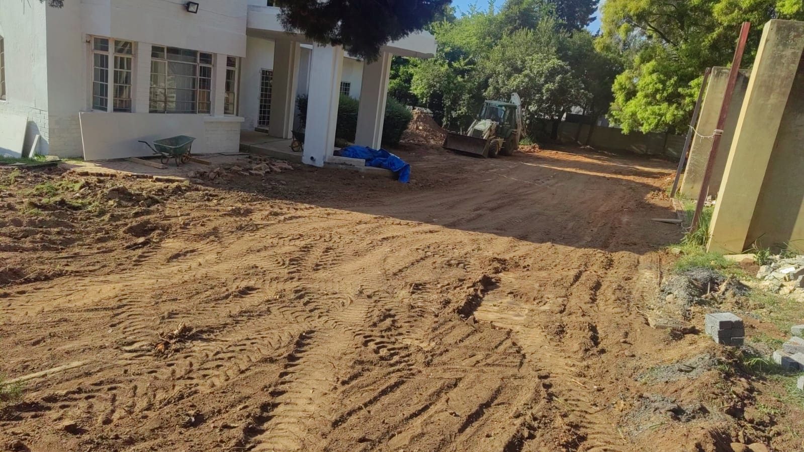 ground clearing near gauteng