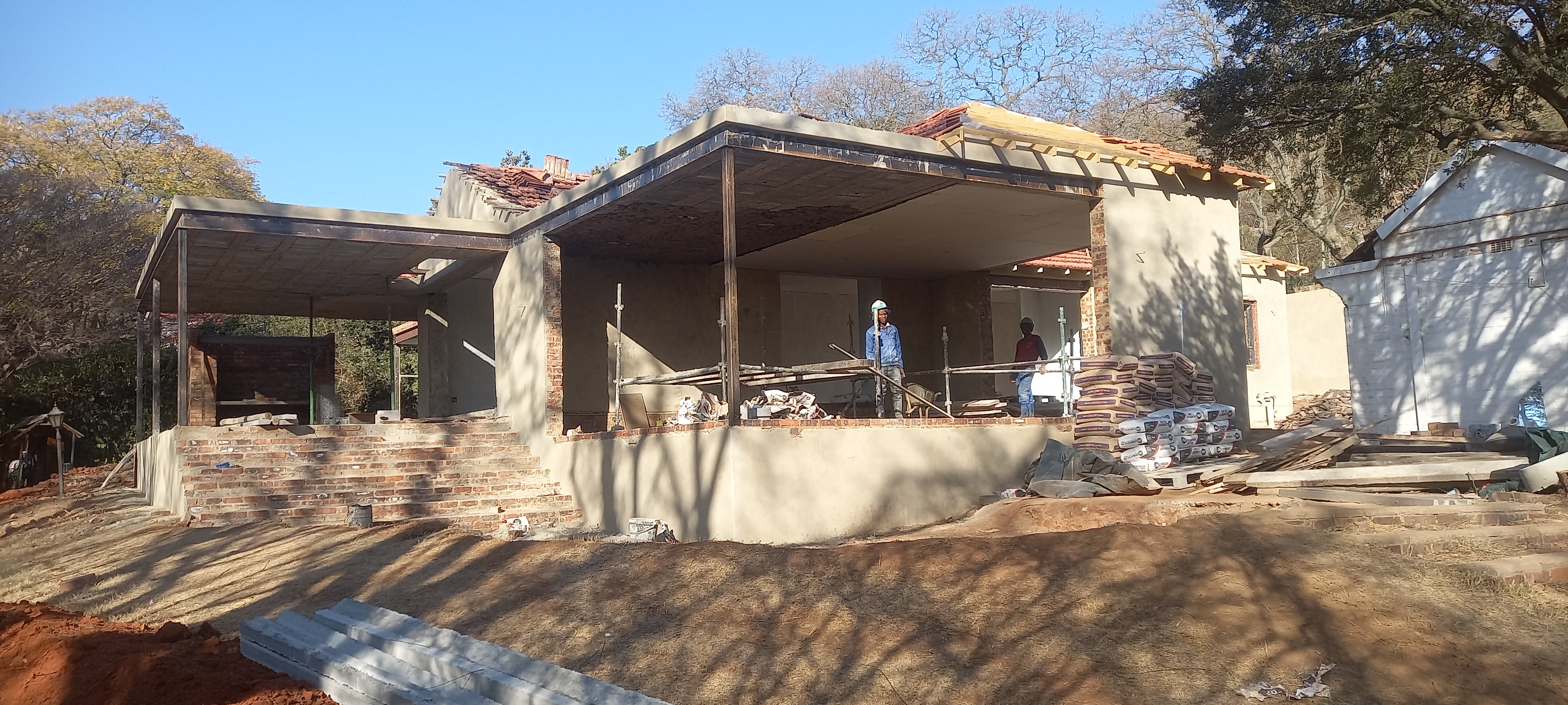House renovations in Westcliff, Johannesburg
